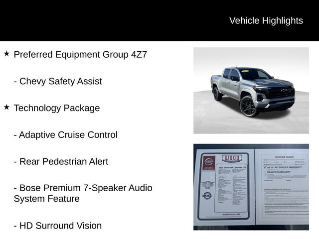 Used 2025 Chevrolet Colorado Z71 w/ Technology Package image 6