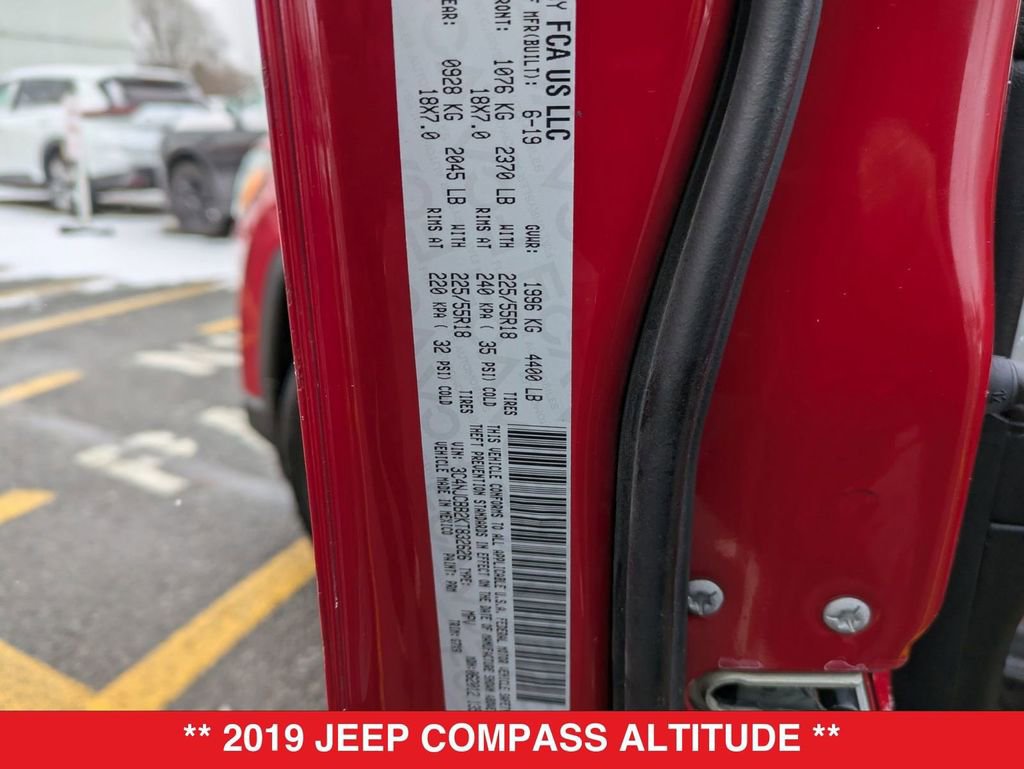 Used 2019 Jeep Compass Altitude image 38