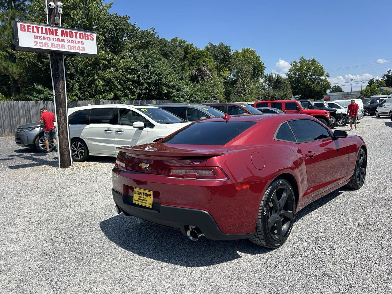 Used 2015 Chevrolet Camaro LT w/ RS Package RWD image 2