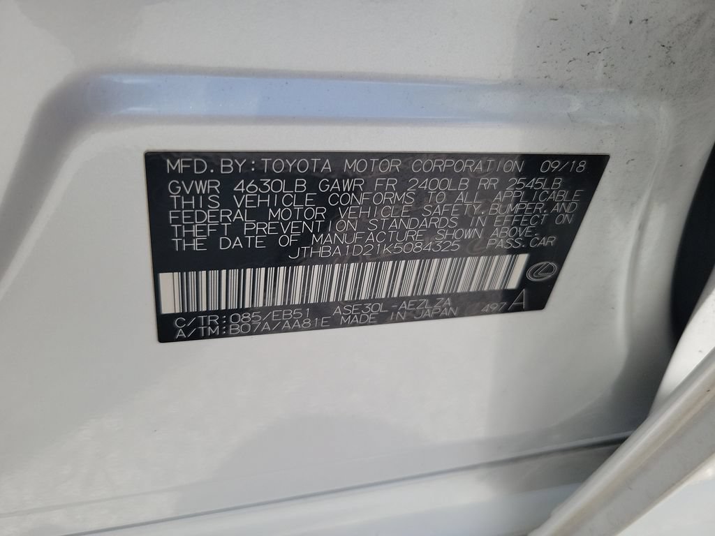 Used 2019 Lexus IS 300 w/ Accessory Package 2 RWD image 34