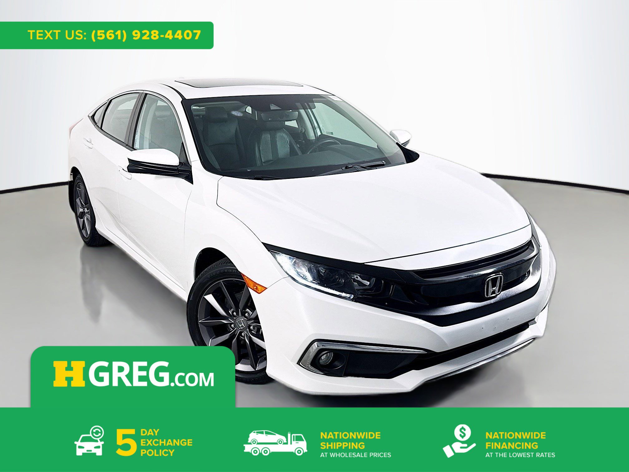Used 2021 Honda Civic EX-L
