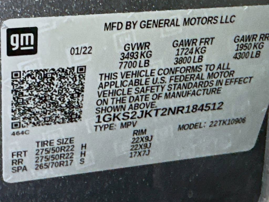 Used 2022 GMC Yukon XL Denali AWD/4WD image 21
