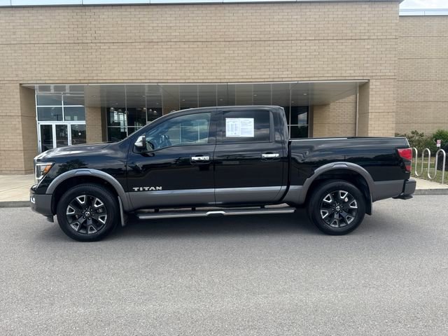 Used 2021 Nissan Titan Platinum Reserve w/ Moonroof Package AWD/4WD image 1