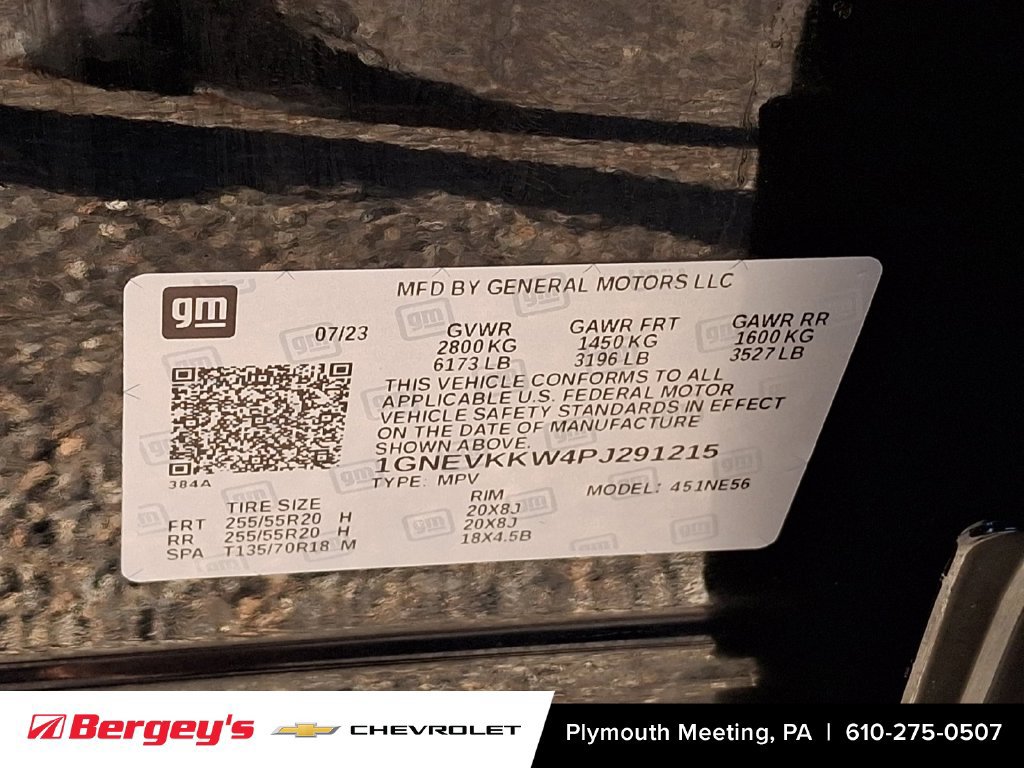 Certified 2023 Chevrolet Traverse Premier AWD/4WD image 33