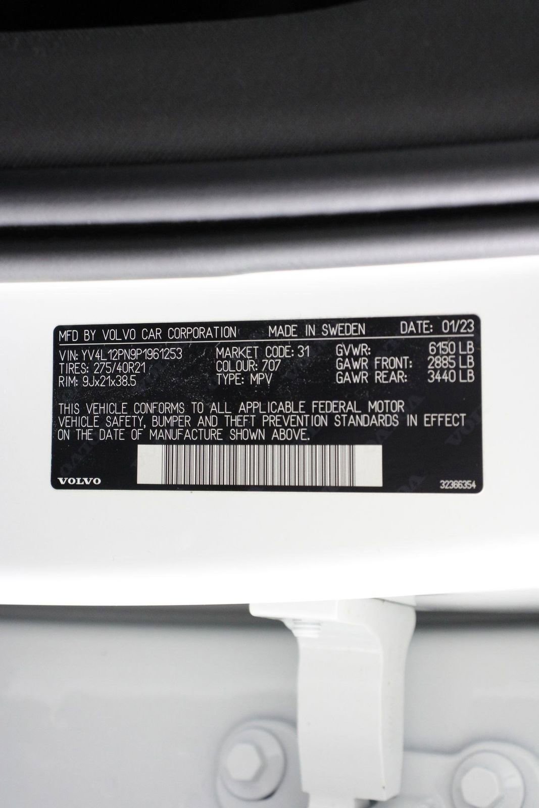 Used 2023 Volvo XC90 B5 Plus w/ Protection Package Premier AWD/4WD image 16