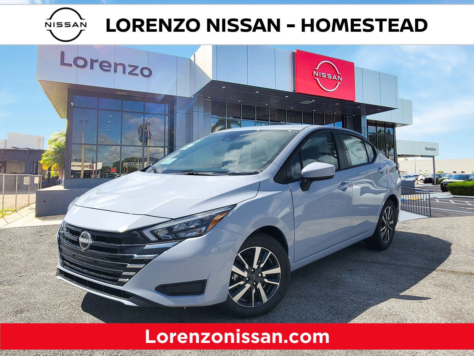 New 2025 Nissan Versa SV w/ Trunk Package