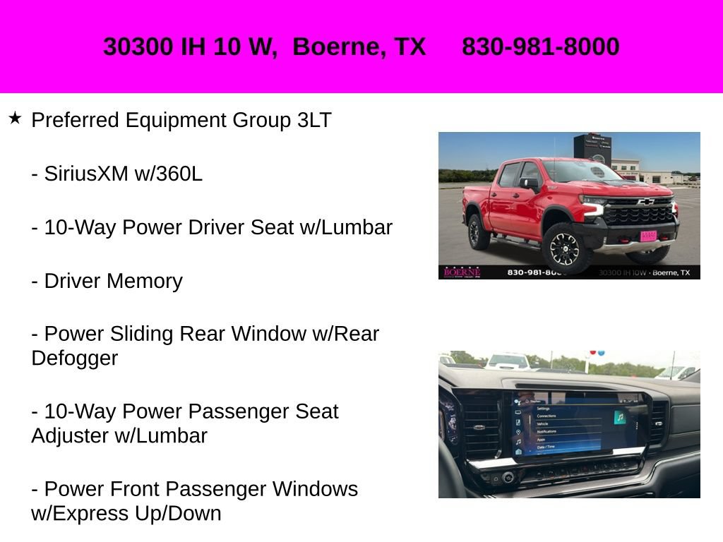 Used 2023 Chevrolet Silverado 1500 ZR2 w/ Technology Package AWD/4WD image 10