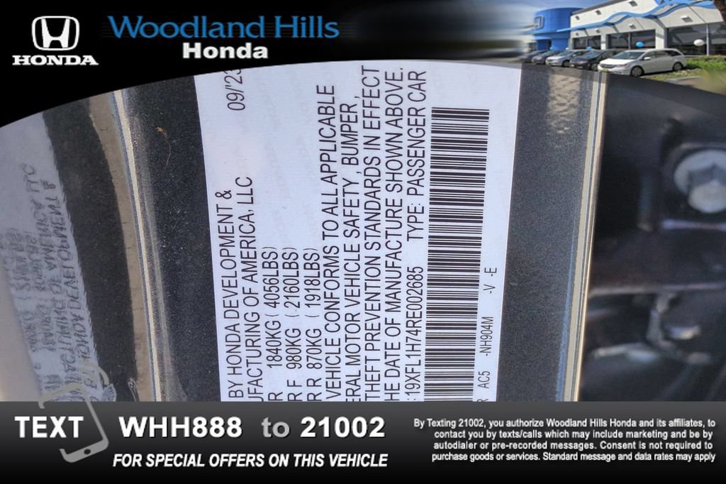 Certified 2024 Honda Civic EX-L image 27
