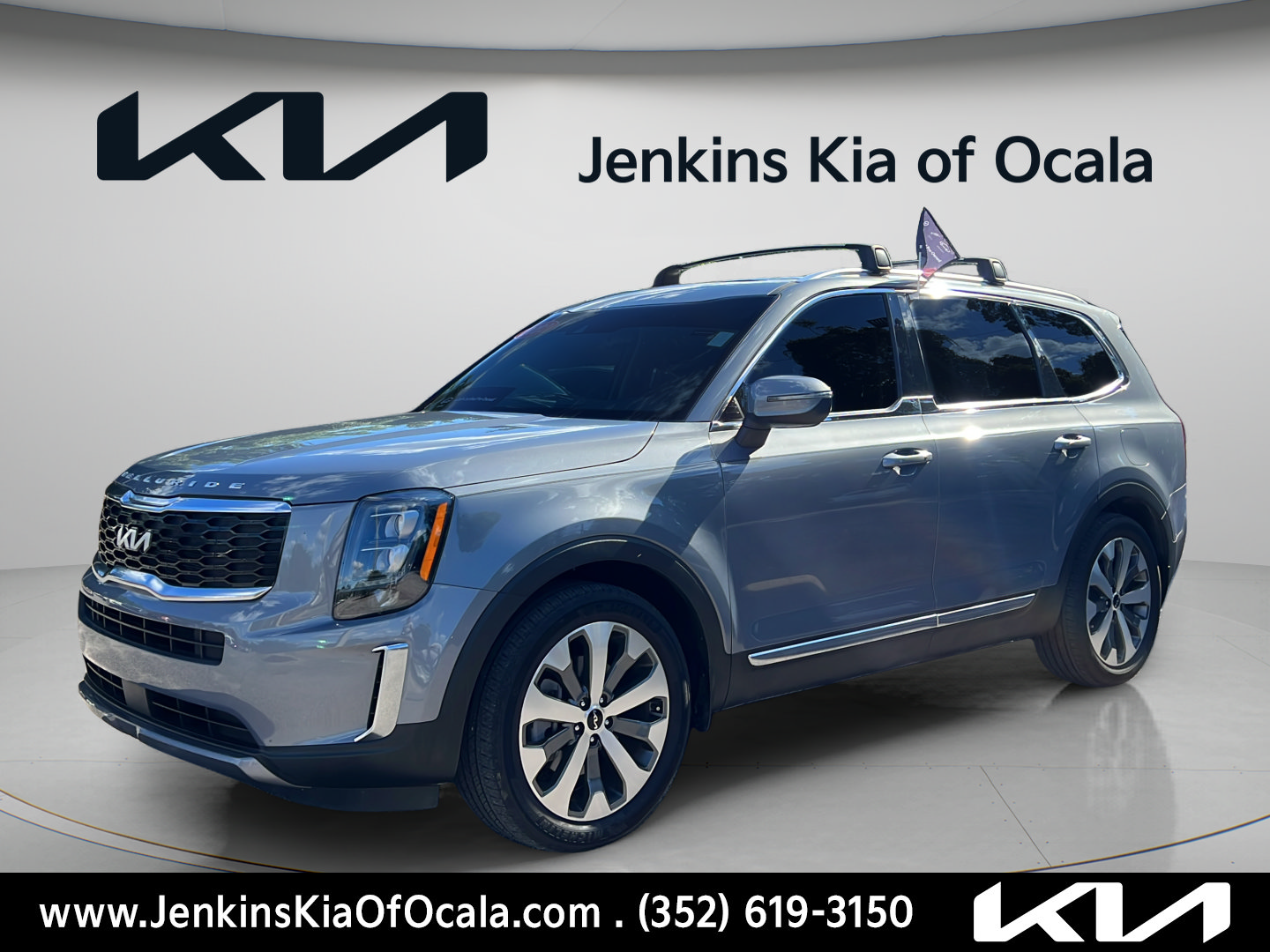 Certified 2022 Kia Telluride EX w/ EX Premium Package AWD/4WD image 7