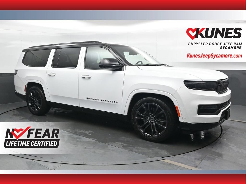 Used 2024 Jeep Grand Wagoneer L Series II w/ Quick Order Packagew 28T