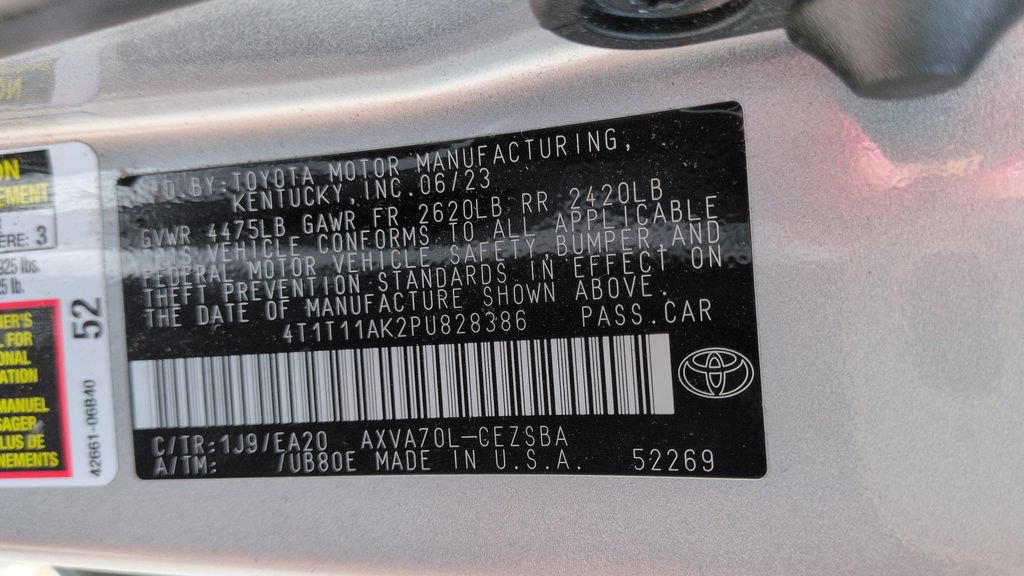 Used 2023 Toyota Camry SE w/ Convenience Package FWD image 24