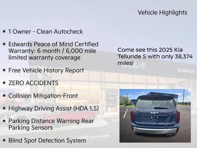 Used 2025 Kia Telluride S AWD/4WD image 11
