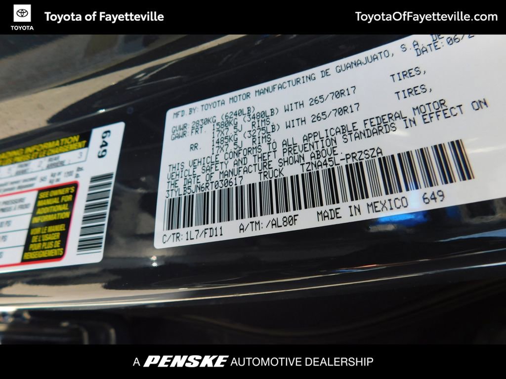 Certified 2024 Toyota Tacoma TRD Off-Road w/ TRD Off Road Upgrade Package image 8