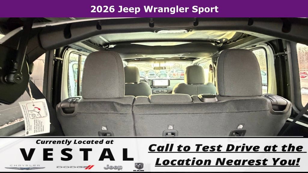 New 2026 Jeep Wrangler Sport image 17