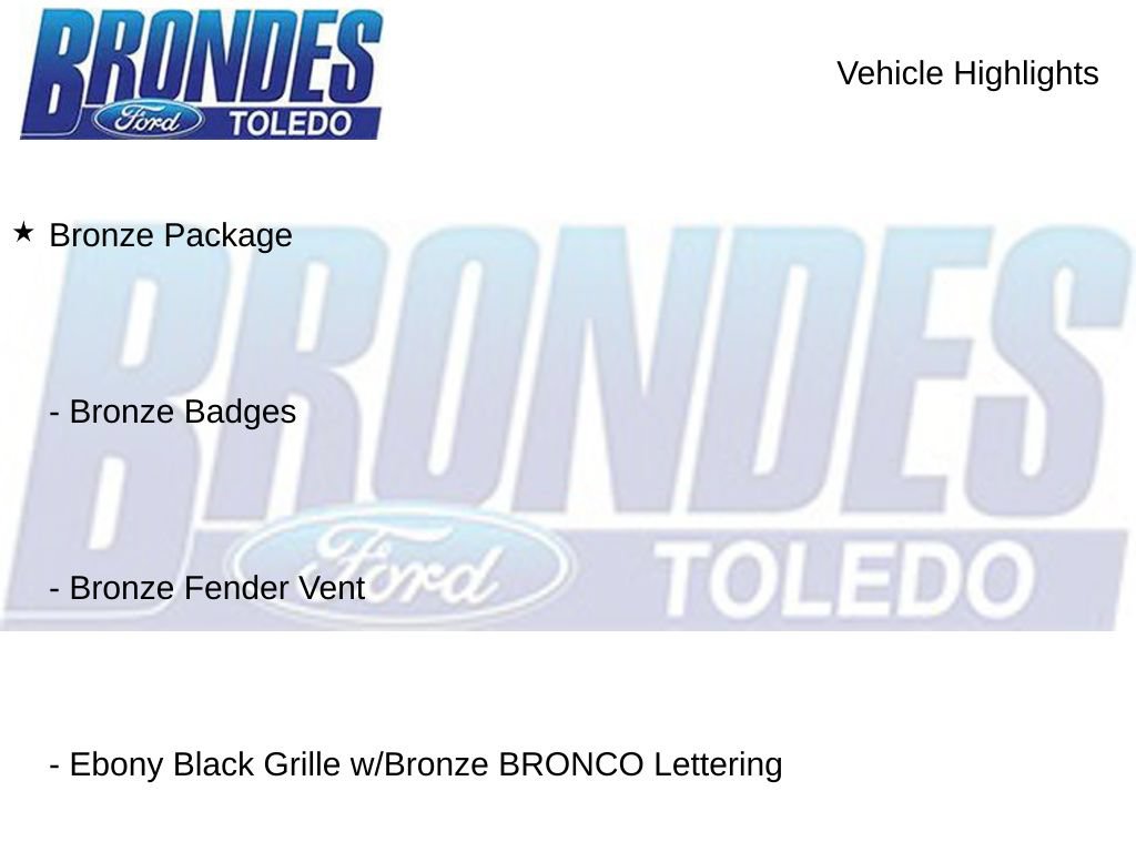Used 2026 Ford Bronco Sport Big Bend w/ Convenience Package AWD/4WD image 15