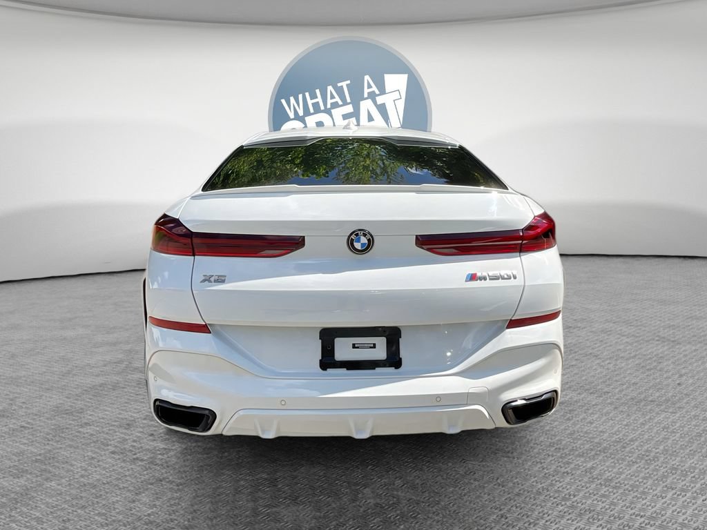 Used 2021 BMW X6 M50i w/ Executive Package AWD/4WD image 5