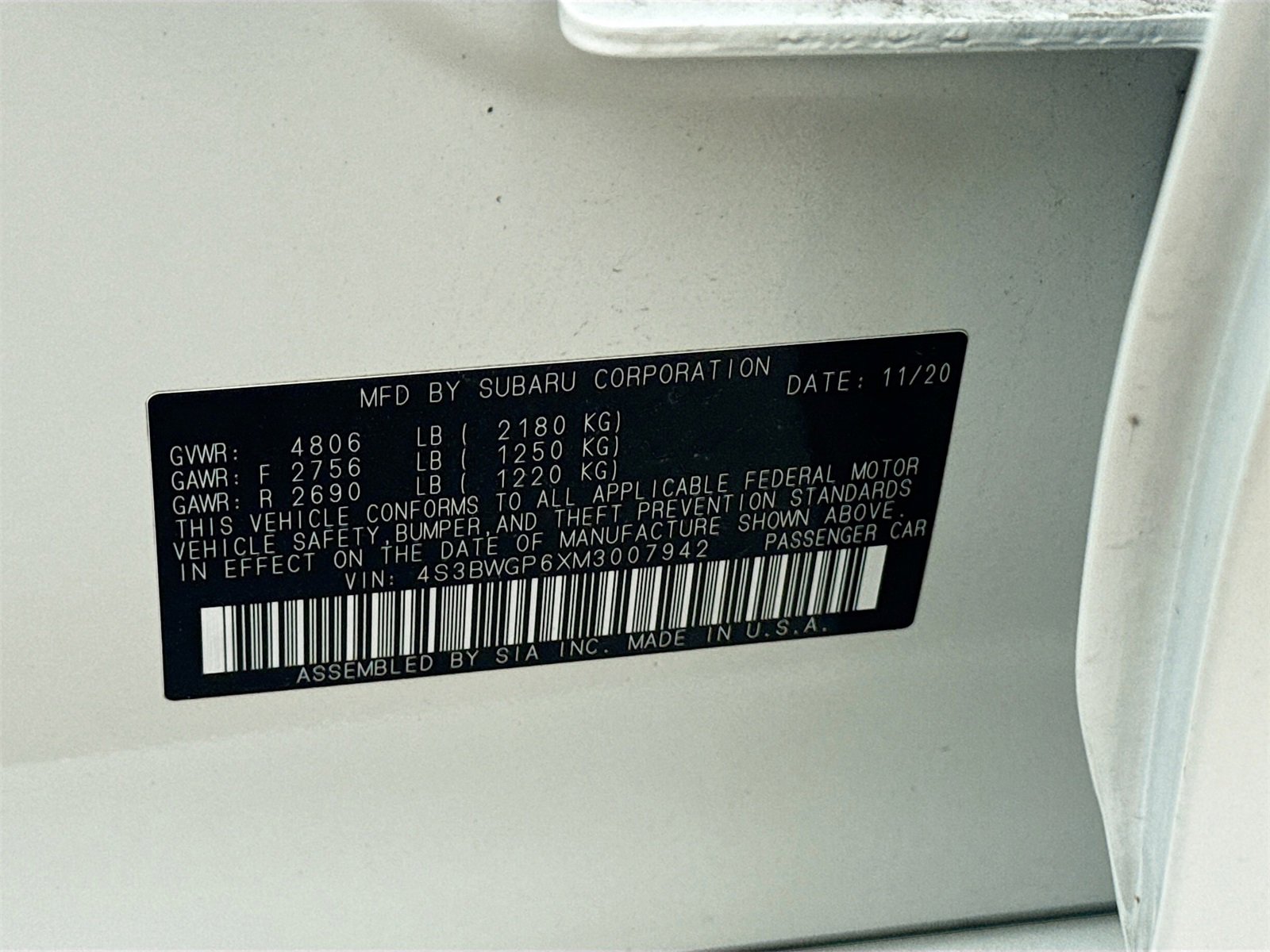 Used 2021 Subaru Legacy Touring XT w/ Popular Package #2 image 32