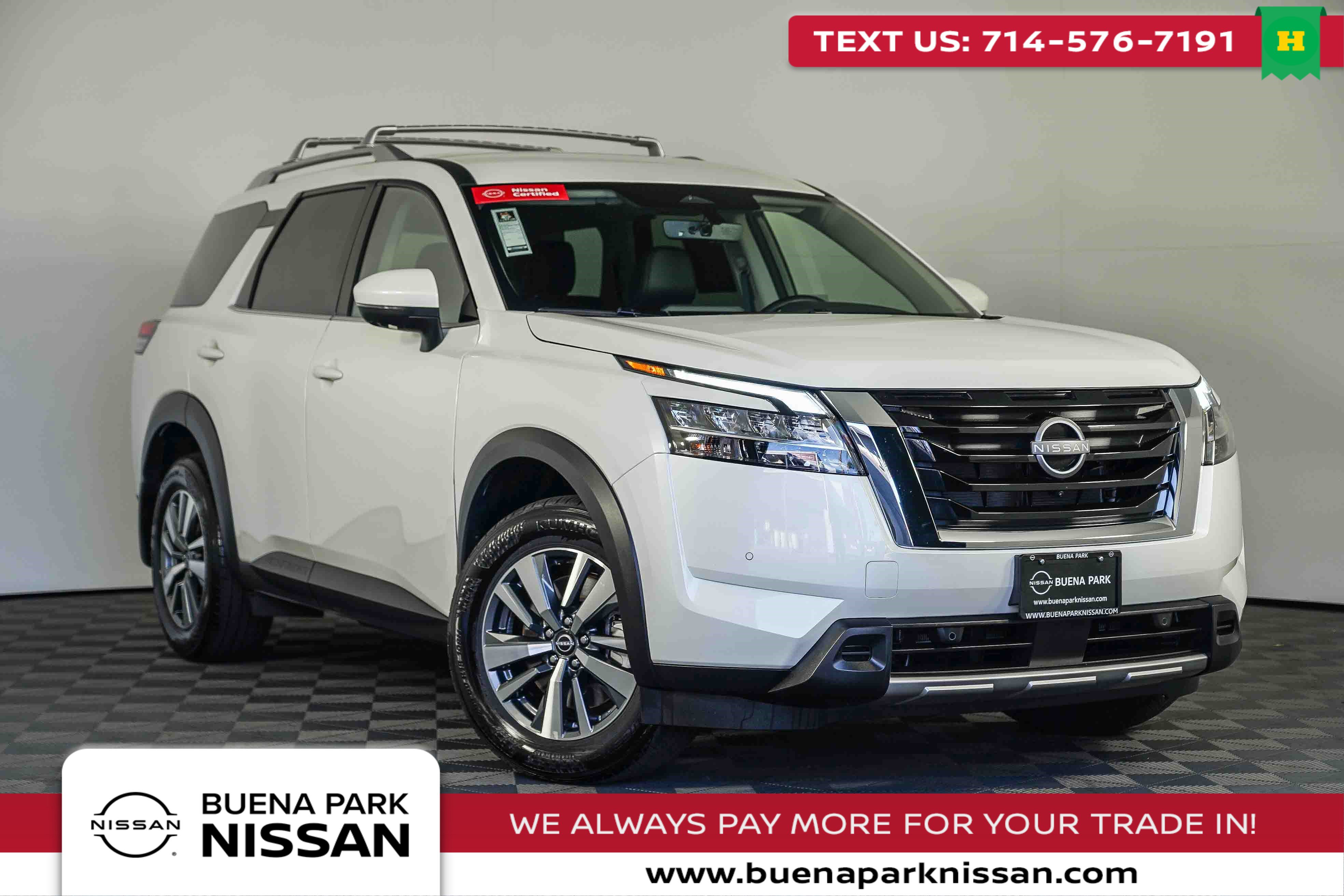 Certified 2024 Nissan Pathfinder SL