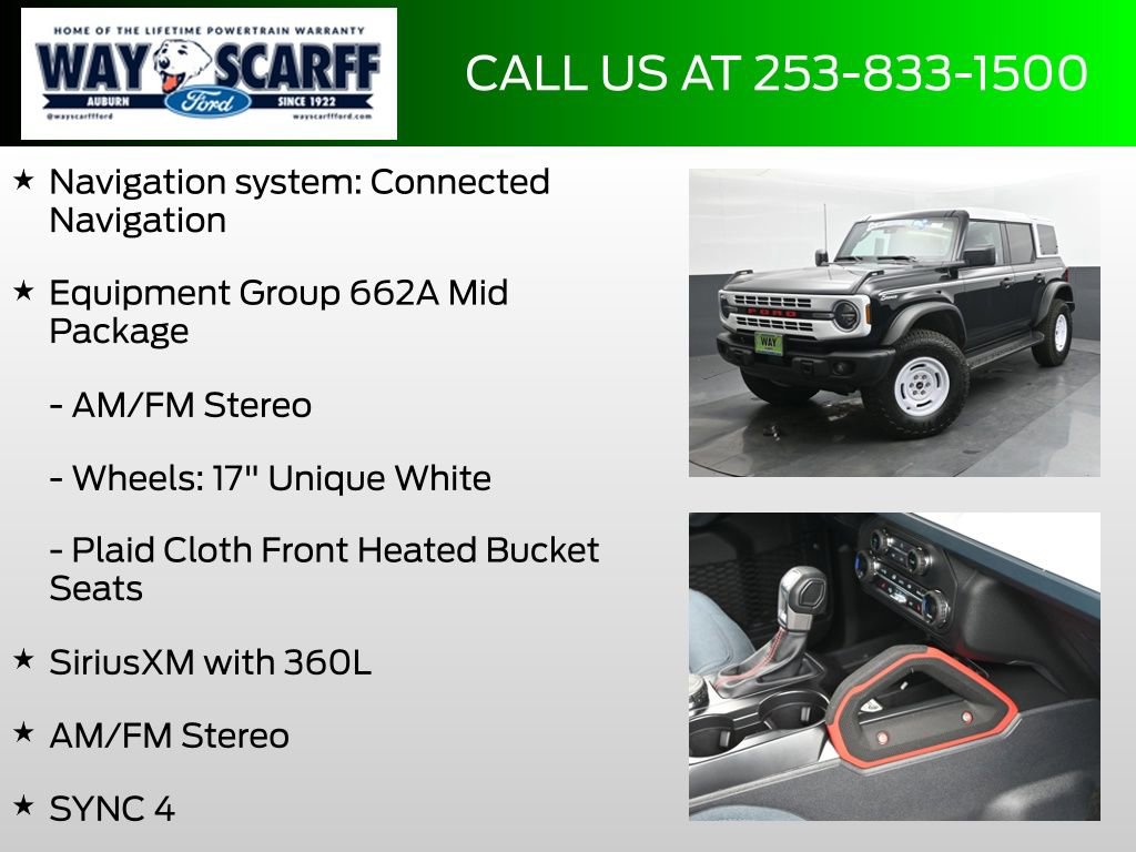 New 2026 Ford Bronco Heritage Edition AWD/4WD image 6