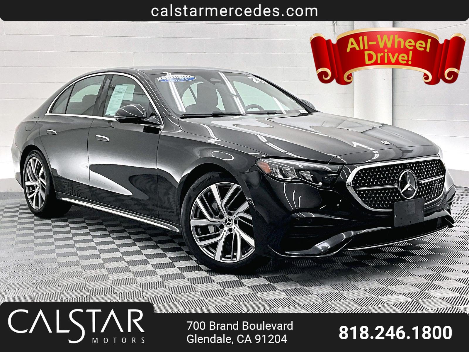 Certified 2025 Mercedes-Benz E 350 4MATIC Sedan