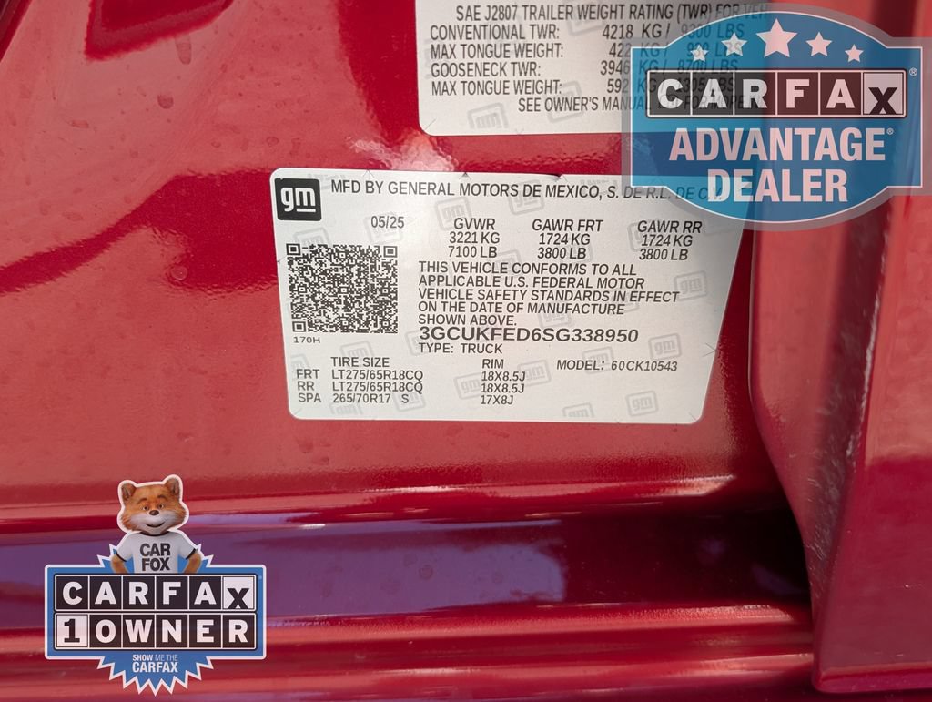 Used 2025 Chevrolet Silverado 1500 LT Trail Boss w/ Convenience Package II AWD/4WD image 37