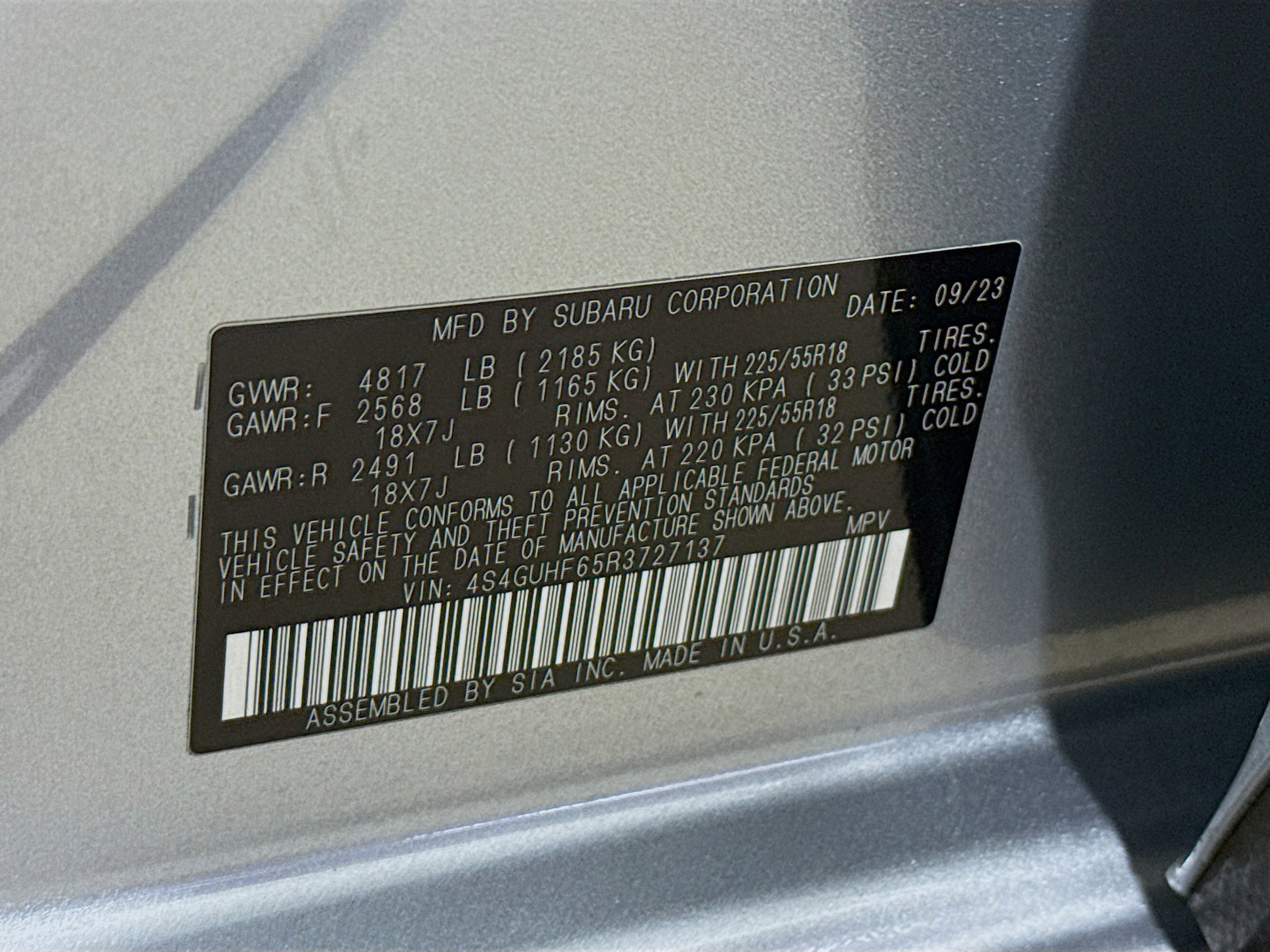 Used 2024 Subaru Crosstrek 2.5i Sport image 38