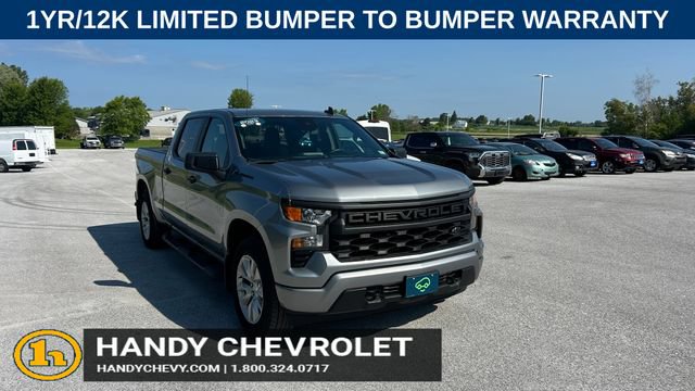 Certified 2023 Chevrolet Silverado 1500 Custom w/ LPO, Dark Essentials Package