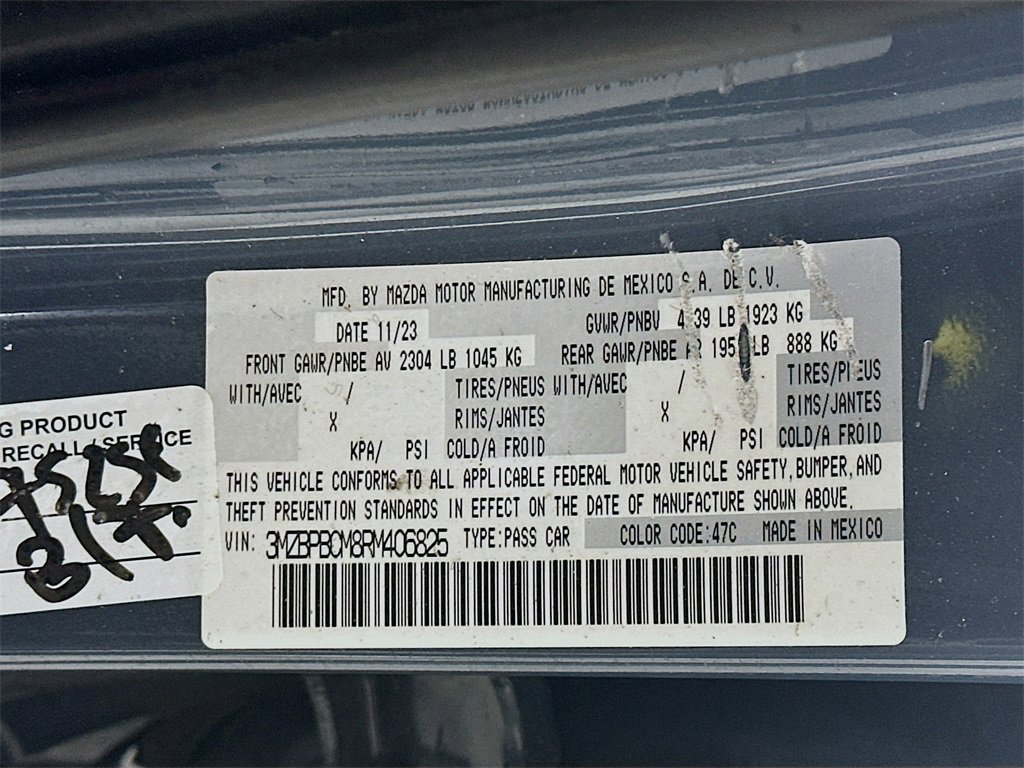 Used 2024 MAZDA MAZDA3 s image 36