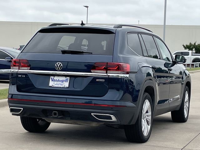Used 2021 Volkswagen Atlas SE w/ Panoramic Sunroof Package AWD/4WD image 4