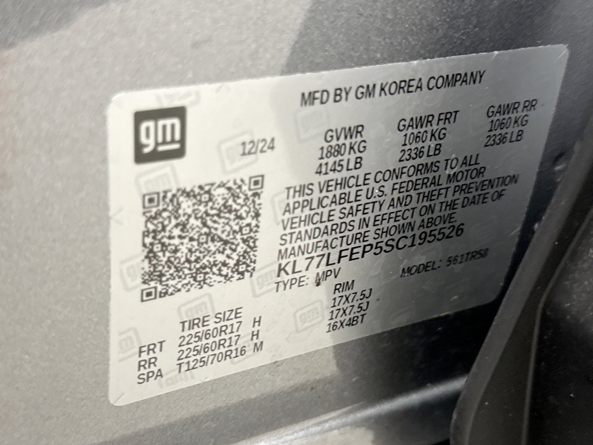 Used 2025 Chevrolet Trax LS w/ LS Convenience Package FWD image 22