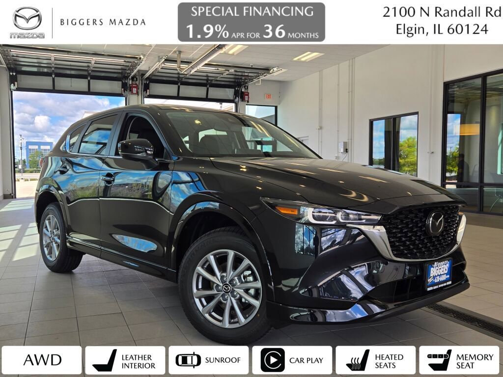 New 2025 MAZDA CX-5 AWD 2.5 S w/ Preferred Package