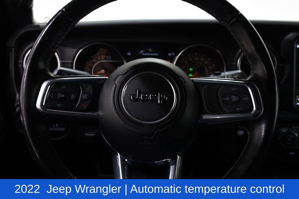Used 2022 Jeep Wrangler Unlimited Sahara w/ Cold Weather Group image 10