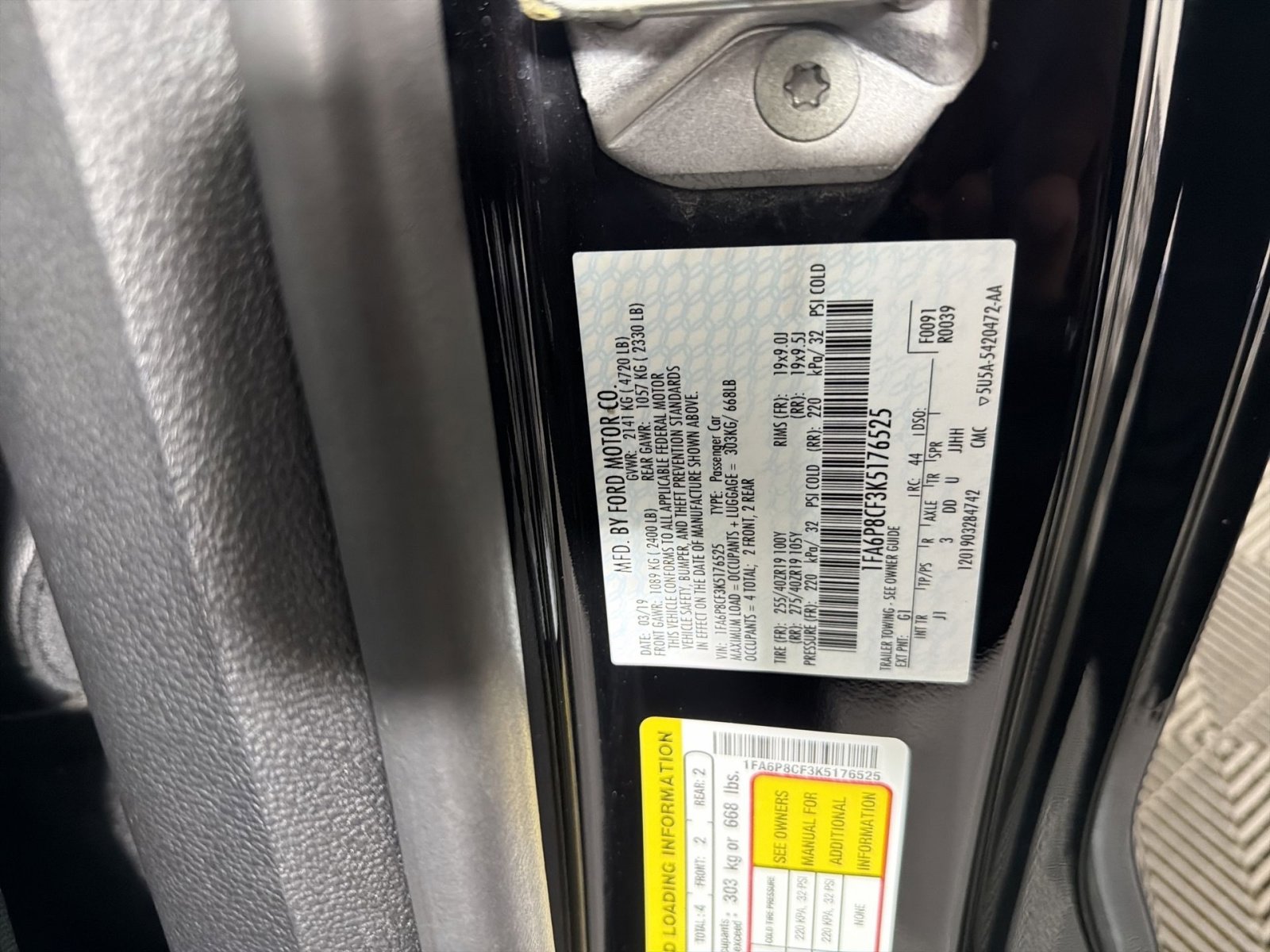 Used 2019 Ford Mustang GT Premium w/ GT Performance Package image 27