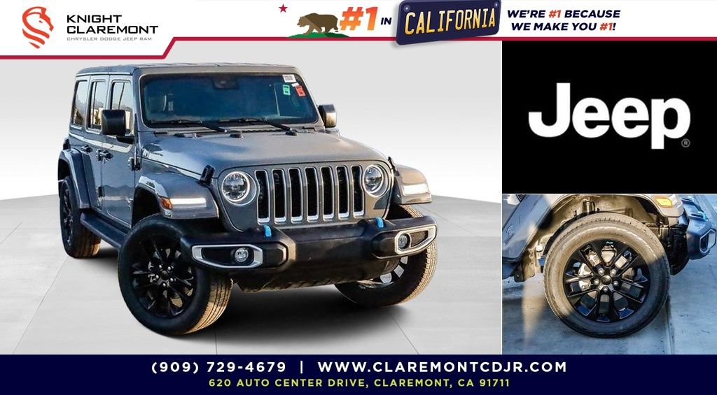 Used 2023 Jeep Wrangler Unlimited Sahara w/ Cold Weather Group AWD/4WD image 1