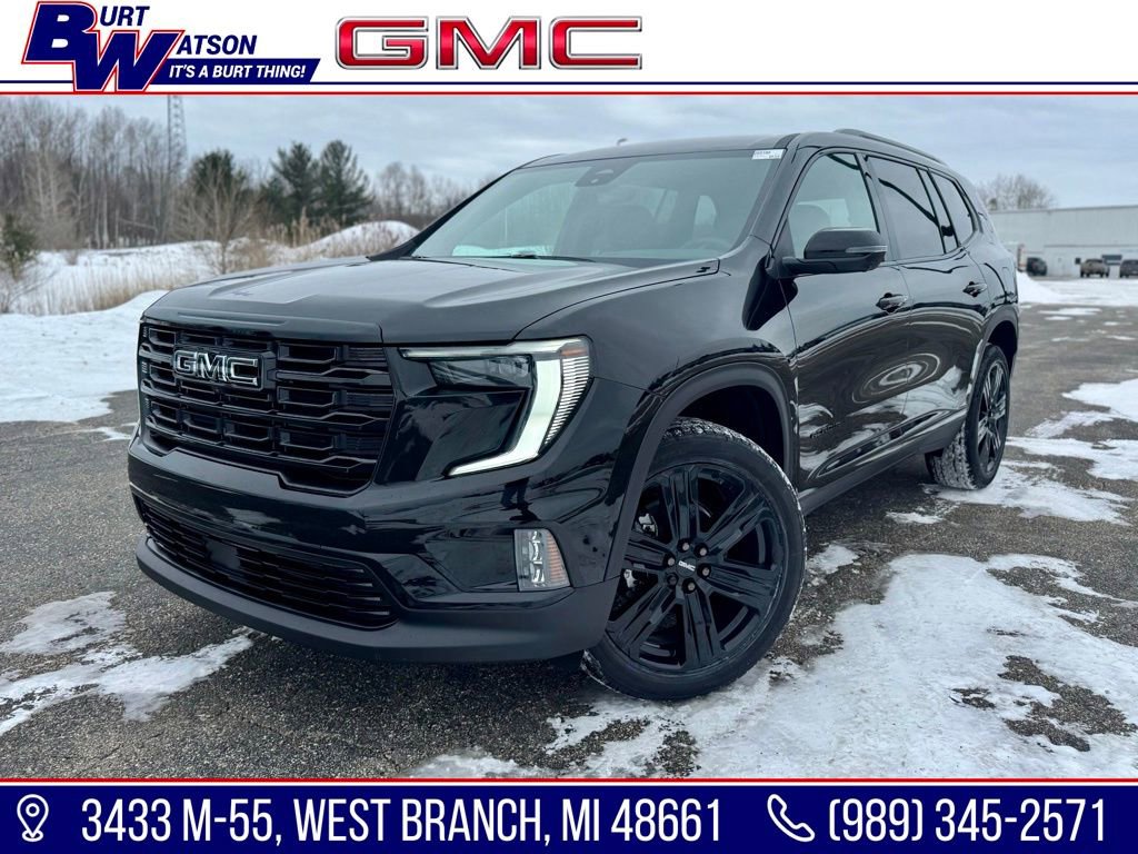 New 2026 GMC Acadia Elevation w/ Black Edition 360° Tour