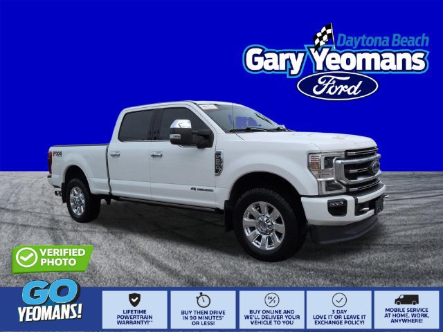 Used 2021 Ford F250 Platinum w/ FX4 Off-Road Package AWD/4WD image 1