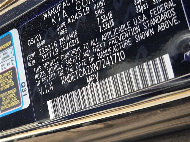 Used 2022 Kia Seltos SX w/ Sunroof Package image 15