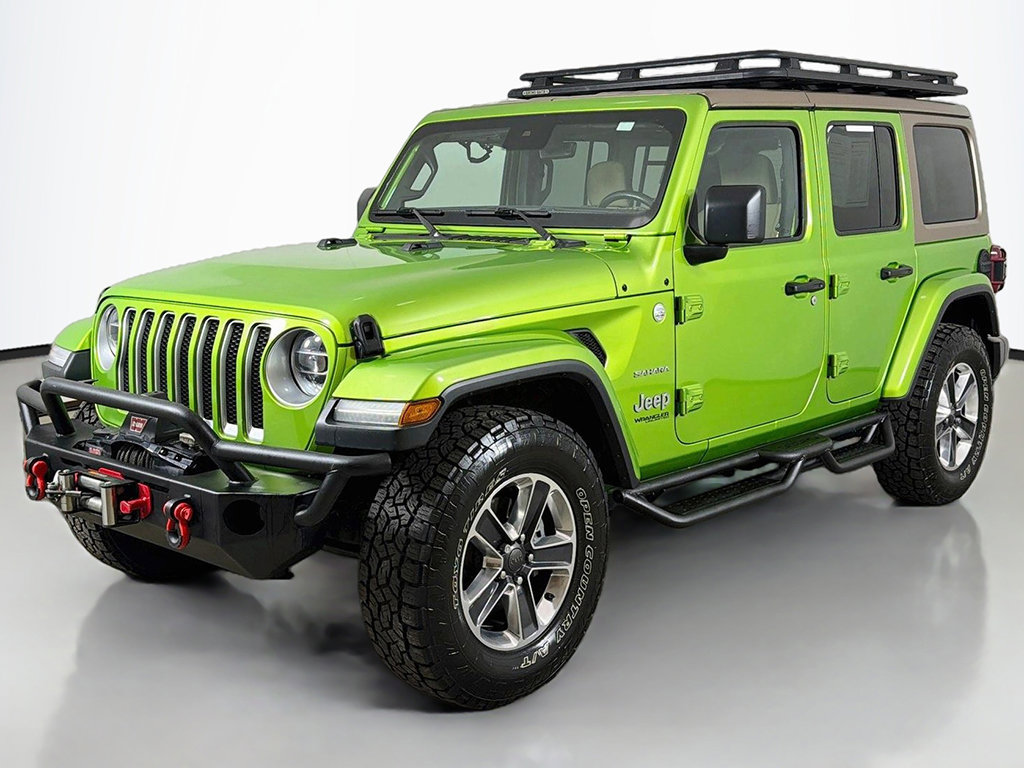 Used 2019 Jeep Wrangler Unlimited Sahara w/ Dual Top Group AWD/4WD image 11