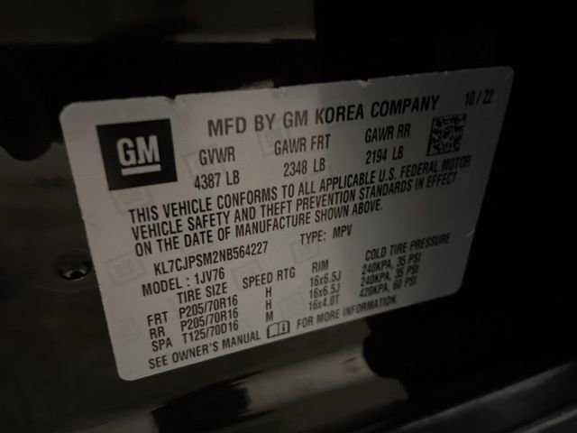 Used 2022 Chevrolet Trax LT w/ LT Convenience Package AWD/4WD image 51