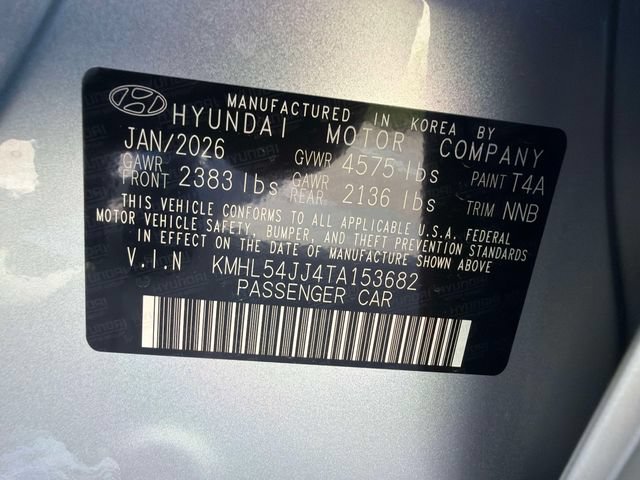 New 2026 Hyundai Sonata Limited FWD image 26