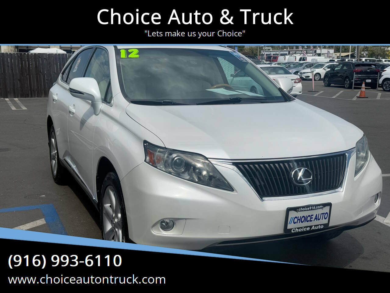 Used 2012 Lexus RX 350 FWD