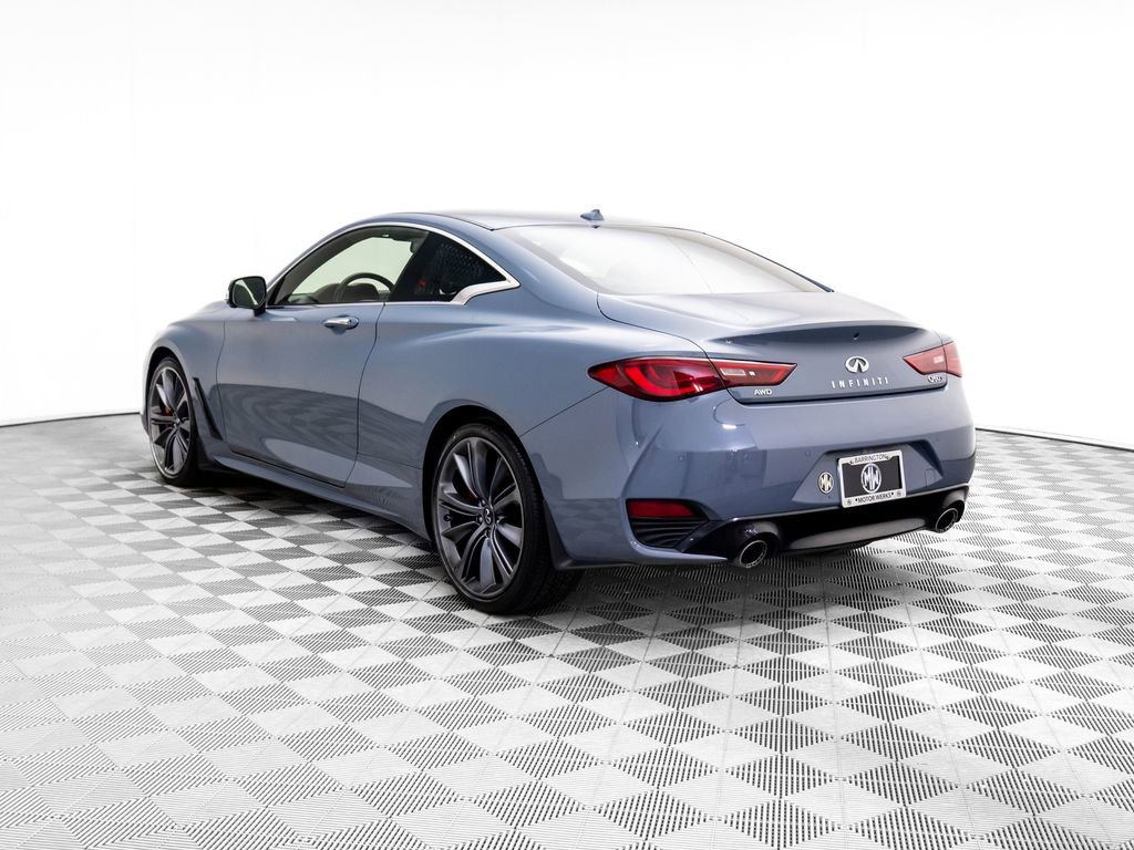 Used 2022 INFINITI Q60 Red Sport 400 w/ Cargo Package video 3