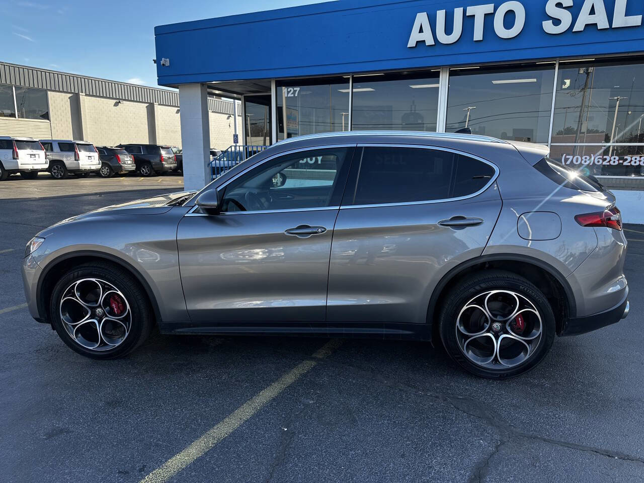 Used 2019 Alfa Romeo Stelvio Ti Lusso w/ Quick Order Package 22X Lusso image 16