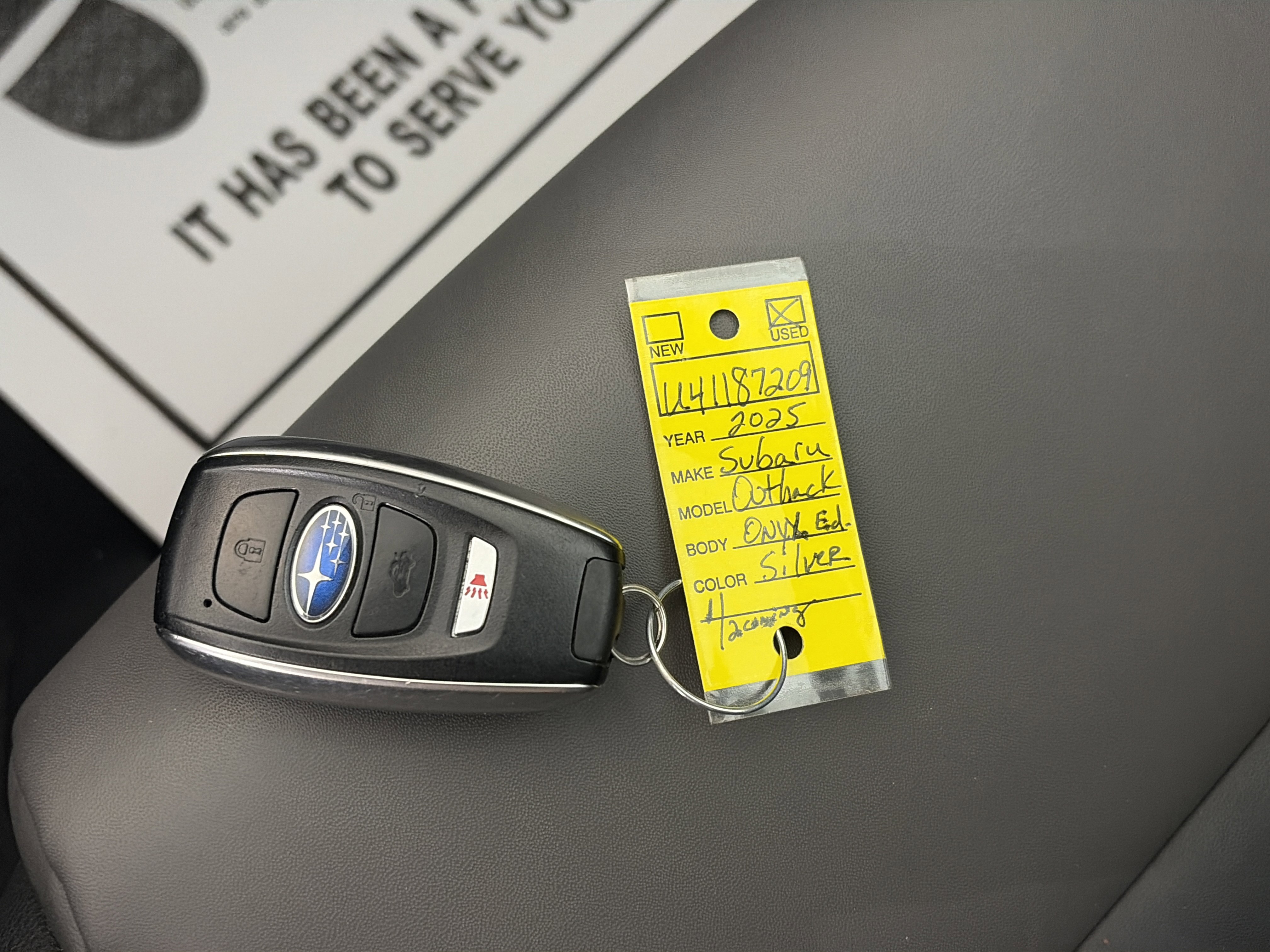 Certified 2025 Subaru Outback Onyx Edition AWD/4WD image 31