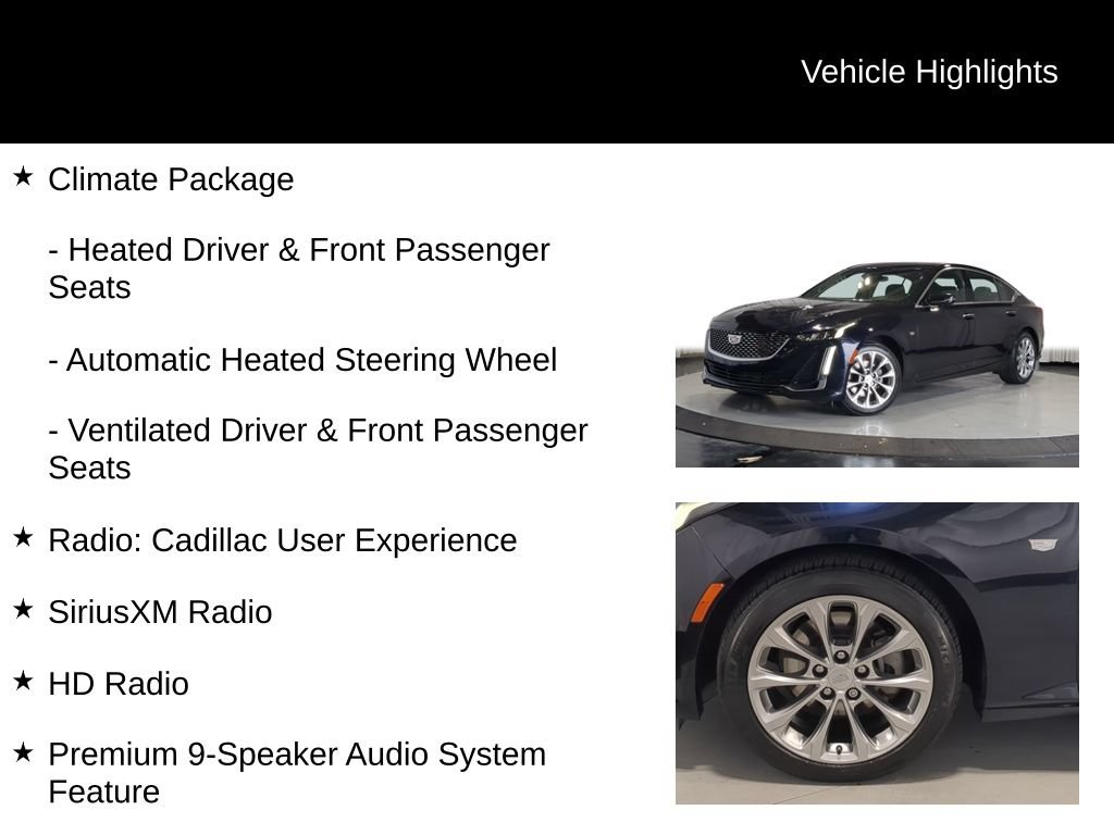 Used 2020 Cadillac CT5 Premium Luxury AWD/4WD image 32