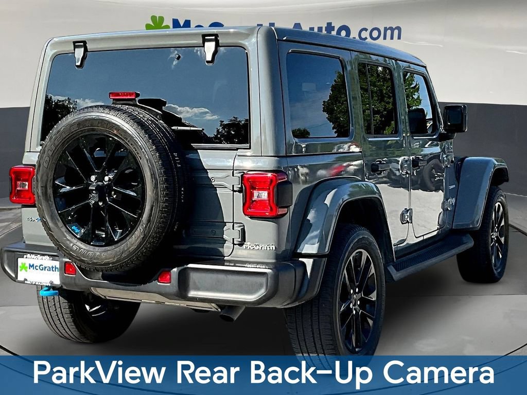 Used 2023 Jeep Wrangler Unlimited Sahara w/ Cold Weather Group AWD/4WD image 8