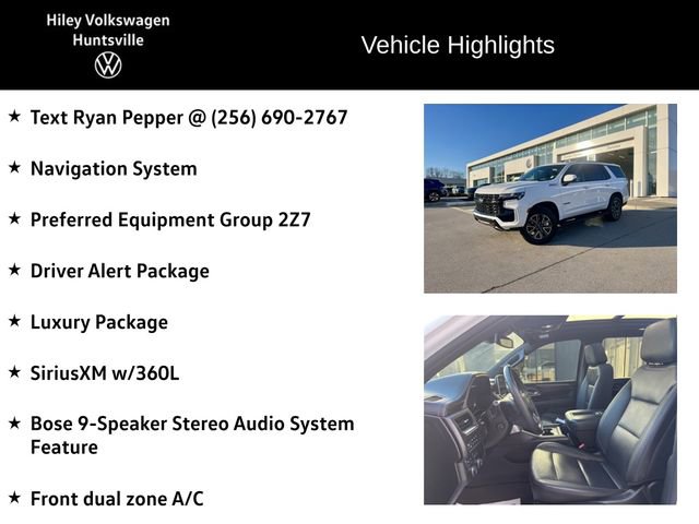 Used 2024 Chevrolet Tahoe Z71 w/ Luxury Package image 6