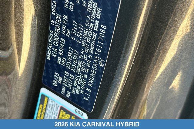 Used 2026 Kia Carnival LXS FWD image 32