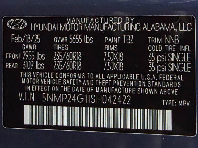 Used 2025 Hyundai Santa Fe SEL image 45