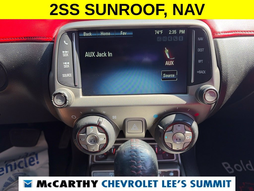 Used 2015 Chevrolet Camaro SS w/ Commemorative Special Edition RWD image 8